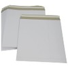12" Strong White LP Record Mailers Envelopes White Cardboard Self