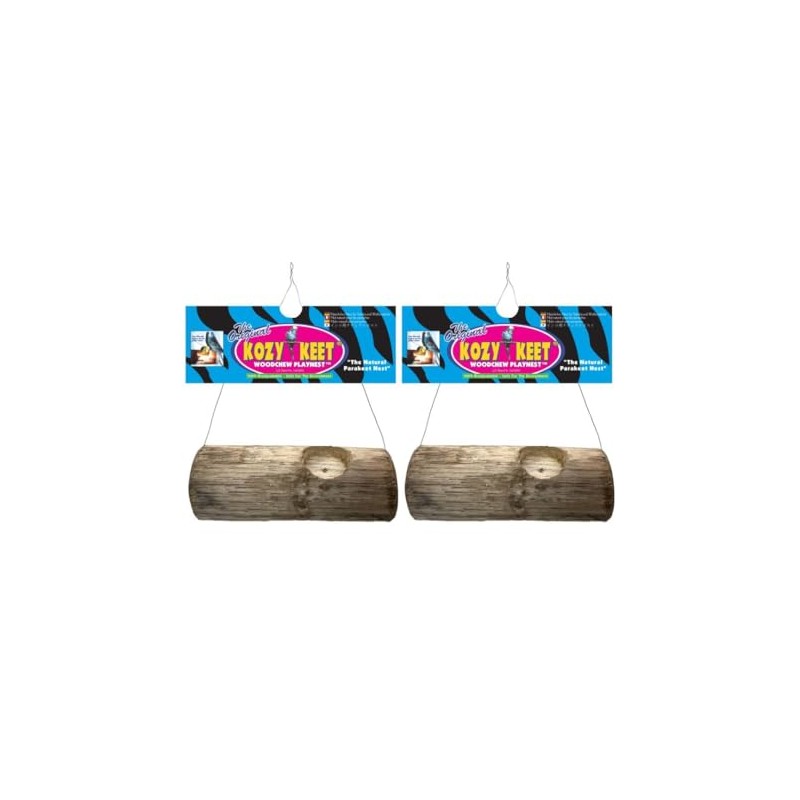 BIRD KABOB Kozy Keet Holistic Nest - 2 Pack
