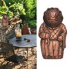 Hedgehog Garden Statue Hedgehog Shape Cute Appearance Resin Material Hedgehog