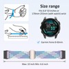 RosMank 20mm Quickfit Braided Watch Band Compatible with Garmin Fenix