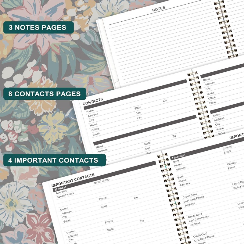 Monthly Planner 2026-2028 - 3 Year Planner/Calendar 2026-2028, JAN 2026