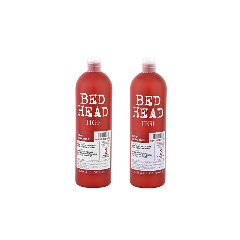 TIGI Bed Head Resurrection Shampoo/Conditioner (25.36oz) Set