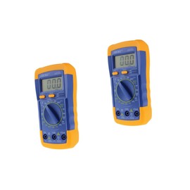 Angoily 2pcs Multi Meter Digital Multimeter Meter Equipment Tool Tester Electronic A830l