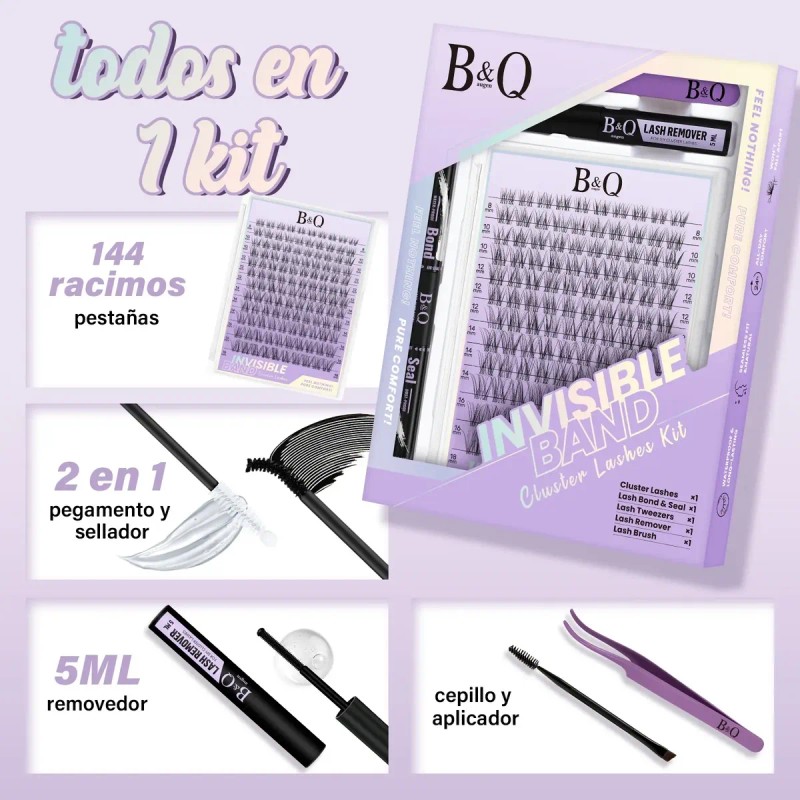 Kit De Extensiones De Pestañas Flora Raíces Invisibles B&q