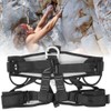 Outdoor Rock Climb Half Body Waist Support Climbing Harness Rappelling