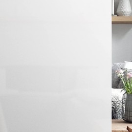 NINETREX Window Film Privacy, Privacy Film For Glass Windows, Frosted Glass Film For Windows, Stained Glass Window Film, Removable Window Tint Vinyl White No Glue Static Cling (30 * 200cm)