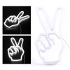Neon Sign Light Innovative Victory Gesture Decorative Lamp USB Powered