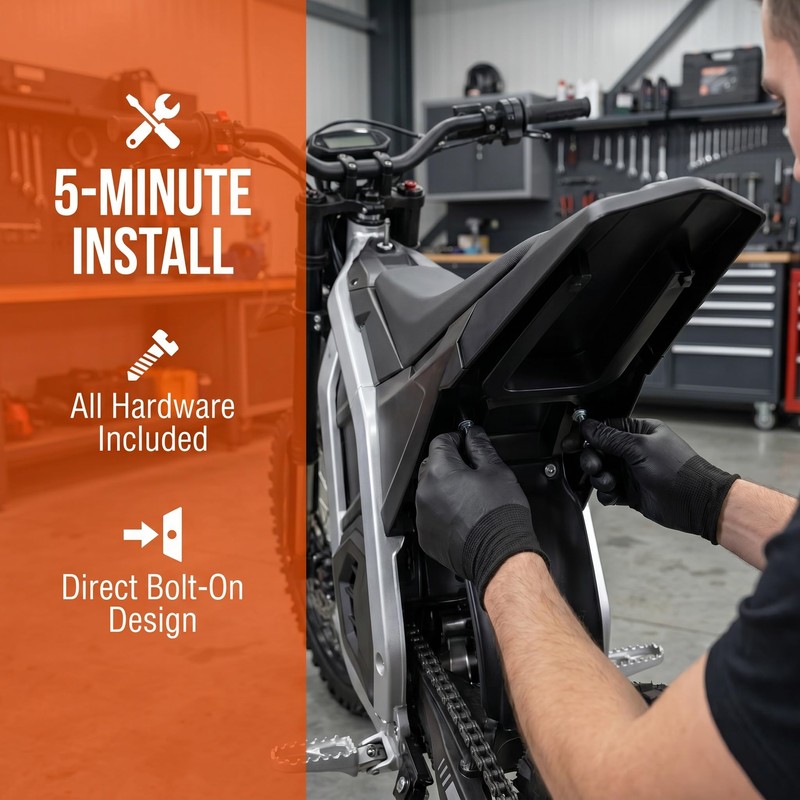 Rear Fender for Yozma IN10 Electric Dirt Bike