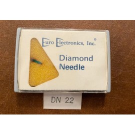 DUAL DN 22 NEEDLE/STYLUS By Euro Electronics
