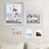 LaVie Home 4x6 Picture Frames (3 Pack, White) Rustic Photo