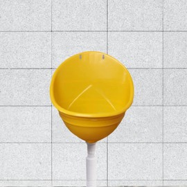 Harilla Urinale Toilettentraining Kindertöpfchen Toilette Urinalumsteller Wandmontage Hocheffizientes Standtöpfchen Urinal für Kinder, Gelb