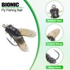 OROOTL Bionic Fly Fishing Baits, 18pcs Fly Fishing Flies Kit