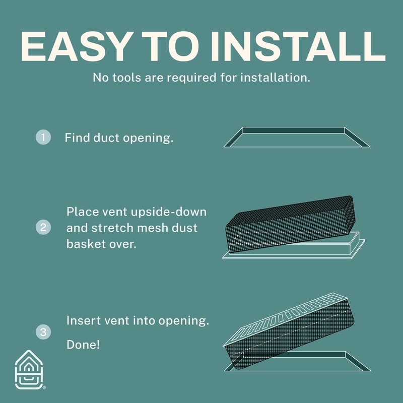 Home Intuition Contemporary 4x12 Inch Decorative Floor Register Vent with