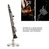 Miniature Clarinet Model with Stand and Case Musical Instruments Clarinet