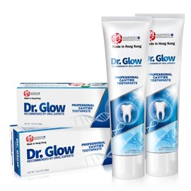 Dr. Glow Adult Cavity Repair Toothpaste, Hydroxyapatite Toothpaste Cavity Reversing, Remineralizing Toothpaste Cavity Filler For Teeth, Reverse Cavities Cavity Remover Tooth Decay Treatment, 100gx2