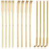 UPlama 12 PCS Natural Bamboo Back Scratcher Traditional Wooden Back