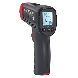 UNI-T Termómetro Digital Láser Infrarrojo, -50℃～500℃(-58°F a 932°F) Medidor de Temperatura Industrial Láser Infrarrojo sin Contacto Medidor de Temperatura con Pistola para la Industria,Cocina,Hornos