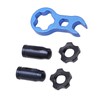 RISK 7pcs Titanium Alloy Bicycle Presta Valve Cap Strong Hardness