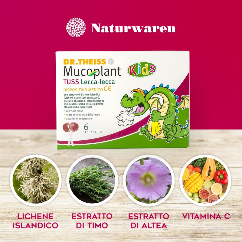 Dr. Thiess Mucoplant Kids Tuss - 6 Lecca Lecca Allevia