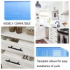 homdiy Cabinet Handle Template Tool Cabinet Hardware Drill Mounting Template