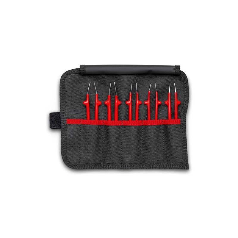 KNIPEX Universal Tweezers Set Insulated 5-Piece 90 mm 92 00