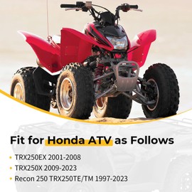 M MATI Oil Pump Assembly for Honda TRX250X 2009-2023 Recon 250 TRX250TE/T-M 1997-2023 15100-HS0-A00 15100-HM8-000