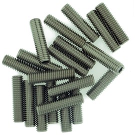 M8 (8mm x 20mm) Hex Socket Grub Screw (Flat Point) - Stainless Steel (A2) (Pack of 20)