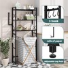 Simple Trending Over The Toilet Storage Rack with Toilet Paper
