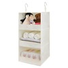 GRANNY SAYS 3-Shelf Hanging Closet Storage Organizer, Pack of 1