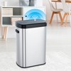 Garvee 50 Liter/13 Gallon Trash Can for Kitchen, Touchless Rectangular