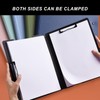 Ogetok A4 Foldable Clipboard, 360 Degree Cover Clipboard File Folder,