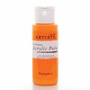 Artiste Acrylic Paint 59ml 2Oz Pumpkin, Quick-Drying Professional Art, Craft