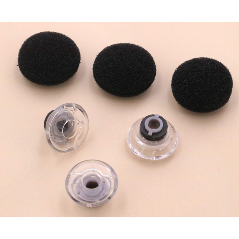Eartip Kit Replacement for Plantronics Voyager Legend Bluetooth Headset, Medium