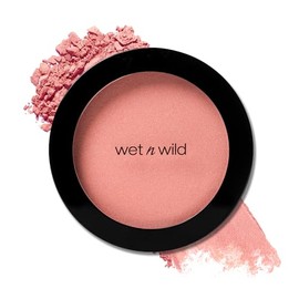 Wet n Wild Color Icon Rubor en Polvo Rosa –Pinch Me Pink, Blush Rosa Suave de Alta Pigmentación y Larga Duración, Textura Sedosa y Difuminado Fácil | 