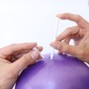 Pelota de 25 cm para Pilates Barre Yoga (Morada)