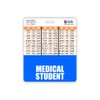 Medical Student Badge Buddy Horizontal w/Height & Weight Conversion Charts