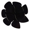 Celluloid Black Guitar Or Bass Pick - 0.96 mm Heavy