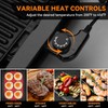 Baker’s Friend Indoor Griddle & Grill, Electric Griddle with 2