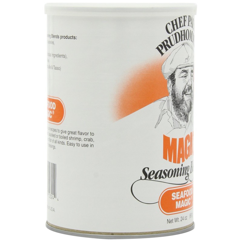 Chef Paul Seafood Magic Seasoning, 24-Ounce Canisters (Pack of 2)