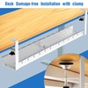 No Drilling Extendable Under Desk Cable Management, Metal Cable Management