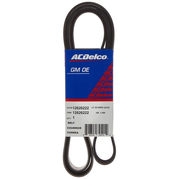 ACDelco GM Original Equipment 12626222 V-Ribbed Serpentine Belt