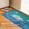 Bathroom Runner Practical Breathable Soft Comfortable Exquisite Design Decorative Carpet