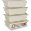 Nonstick Loaf Pan Set Pack of 4, Carbon Steel 11"