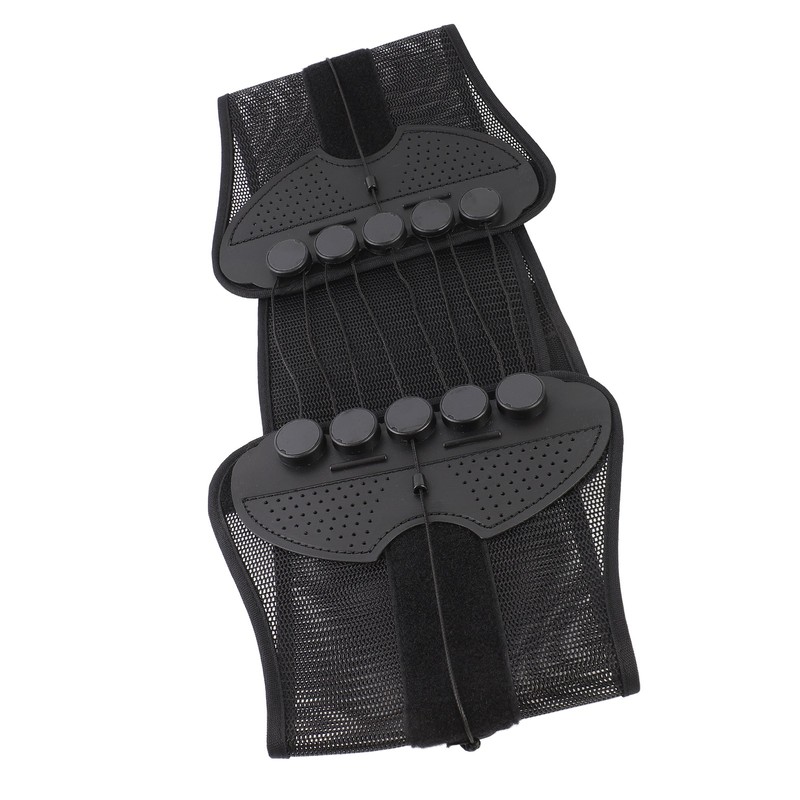 Lower Back Brace Adjustable Lumbar Brace Pulley Compression for Herniated