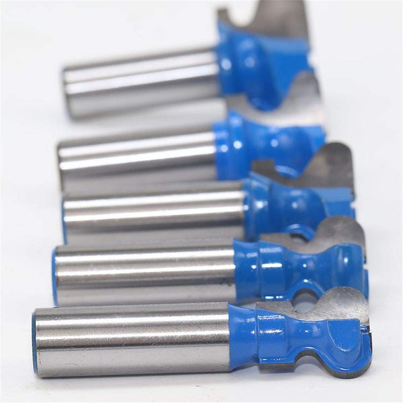 1/2 Inch 1/4 Inch Shank Router Bit 8 Sizes Finger