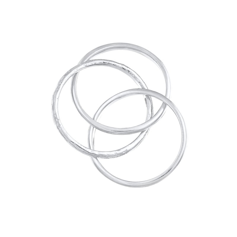 Elli Trinity Basic Classic Women's Wrap Ring in 925 Sterling