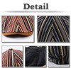 White Fang CA742 Striped Pattern Newsboy Hat, Cap, Hat, Running,