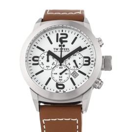 TW STEEL Marc Coblen Edition Armbanduhr Chronograph braun TWMC10