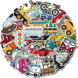 Set of 40 Car Stickers Children's Stickers for Adults, Teenagers LX