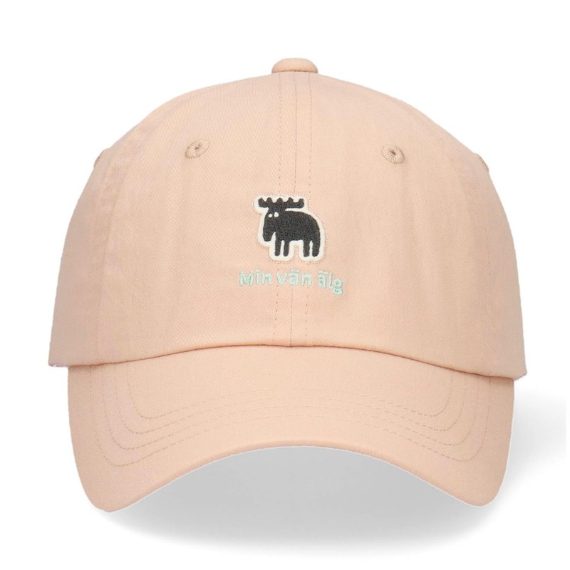 Mozu Kids Logo Twill Mesh Cap, Pink